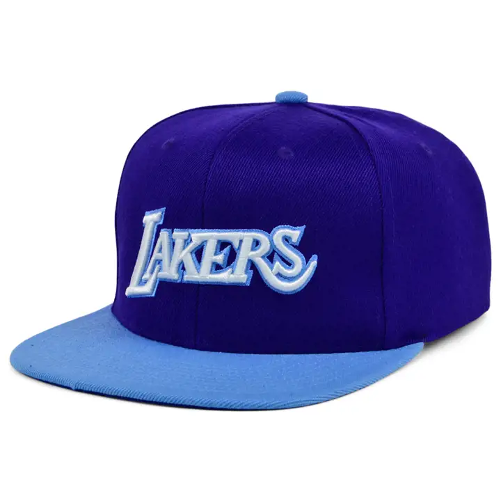 Casquette snapback bicolore Los Angeles Lakers NBA pur/bleu/bleu