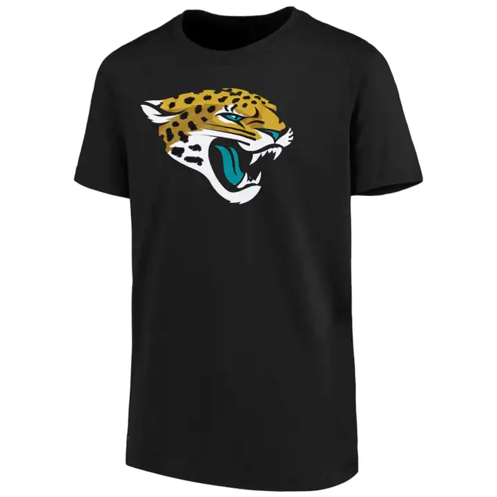 T-SHIRT ENFANT NFL LOGO DE L'ÉQUIPE Jacksonville Jaguars 21 noir