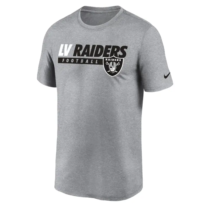 T-shirt Las Vegas Raiders NFL Colorblock Wordmark Legend 21