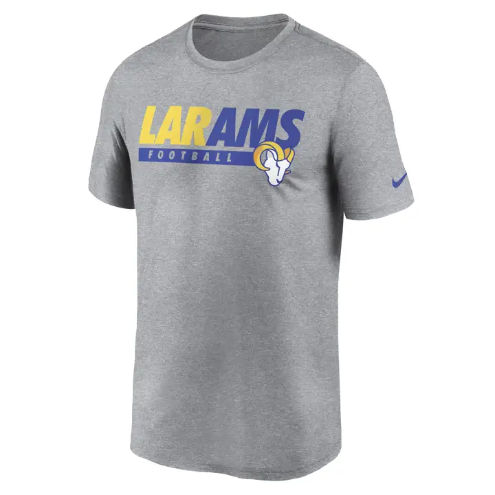 T-shirt Los Angeles Rams NFL Colorblock Wordmark Legend 21 g