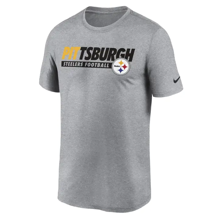 T-shirt Pittsburgh Steelers NFL Colorblock Wordmark Legend 2