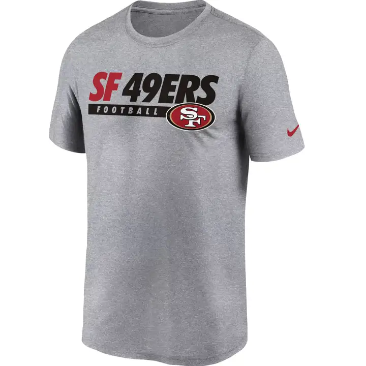 T-shirt San Francisco 49ers NFL Colorblock Wordmark Legend 2