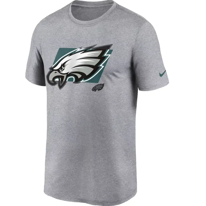 T-shirt NFL Tonal Logo Legend Philadelphia Eagles 21 gry
