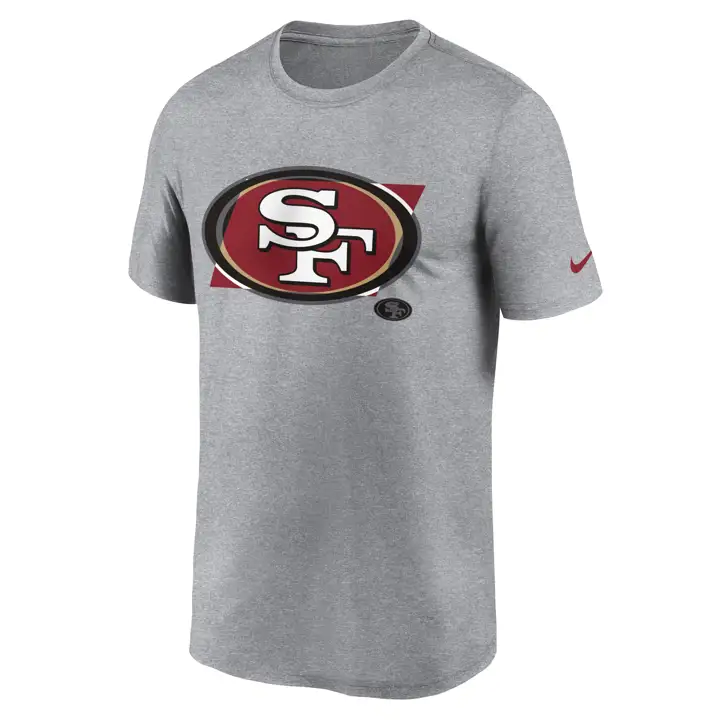 T-shirt NFL San Francisco 49ers Tonal Logo Legend 21 gris