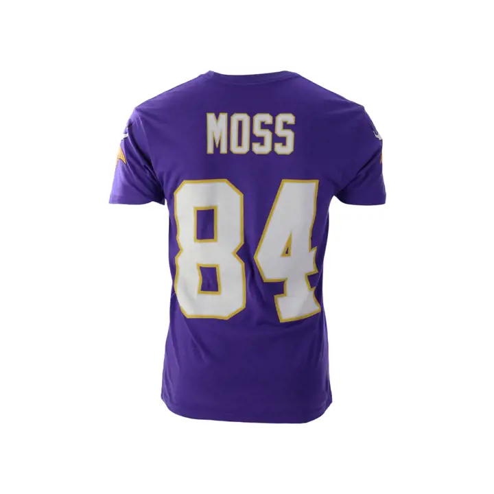 VIKINGS NFL M&N T-shirt Rétro sans nom de Joueur Randy Moss VIO