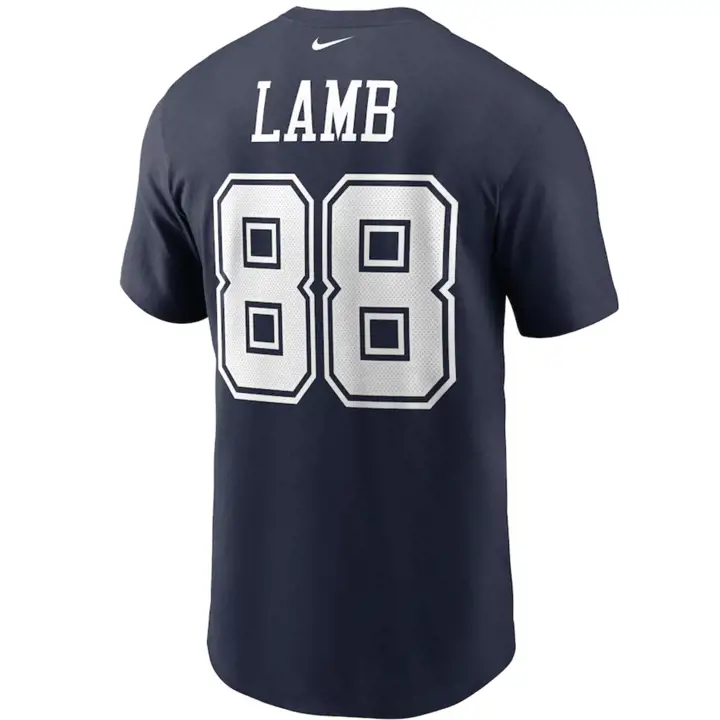 T-shirt Jeunesse NFL Cowboys Pride N&N 3.0 Ceedee Lamb BLEU MARINE