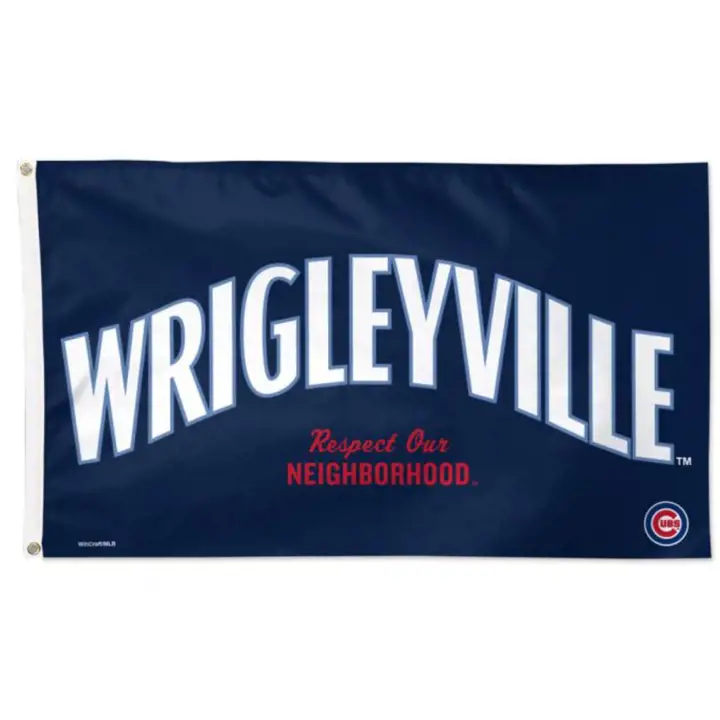 Drapeau Chicago Cubs Deluxe 3x5 ast