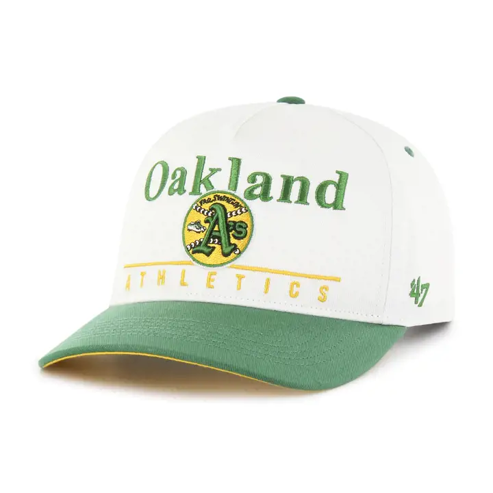 Casquette réglable MLB Oakland Athletics Super '47 Hitch blanche