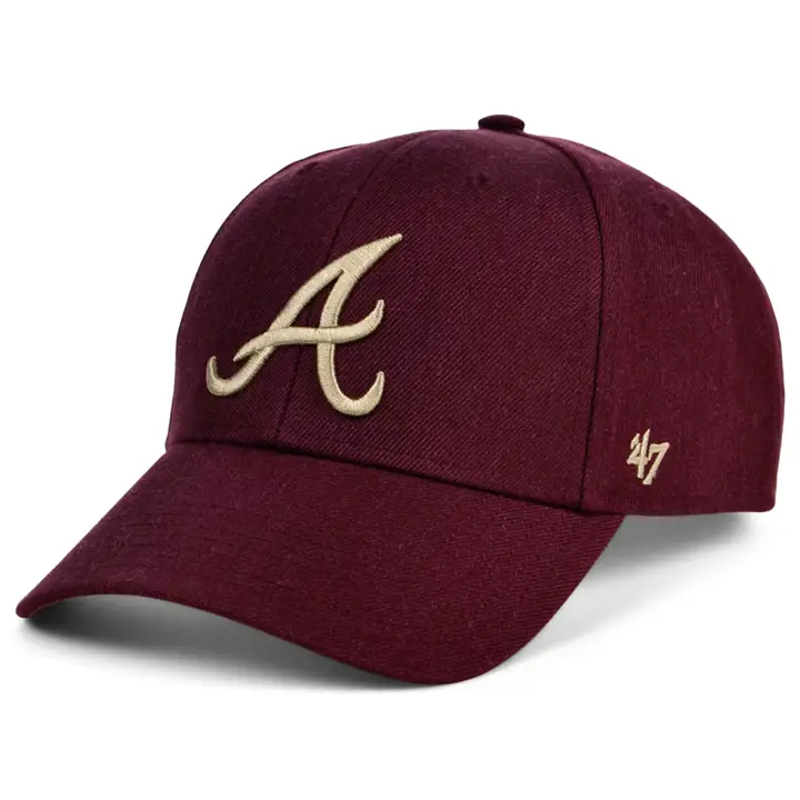 Casquette 47 MVP des Braves d'Atlanta (MLB) avec logo latéral