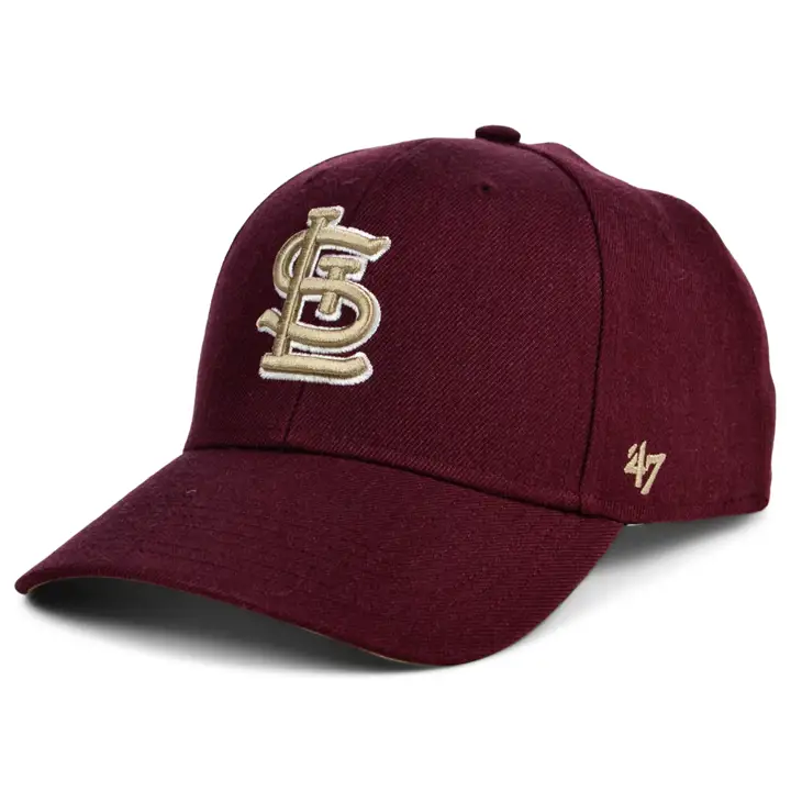 Casquette MVP 47 MLB St. Louis Cardinals avec patch latéral