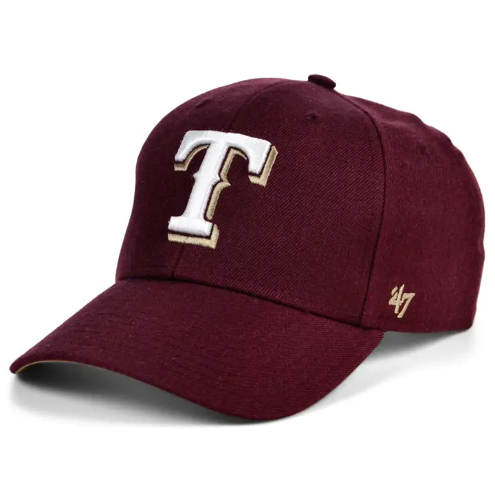 Casquette MVP 47 MLB Texas Rangers avec patch latéral