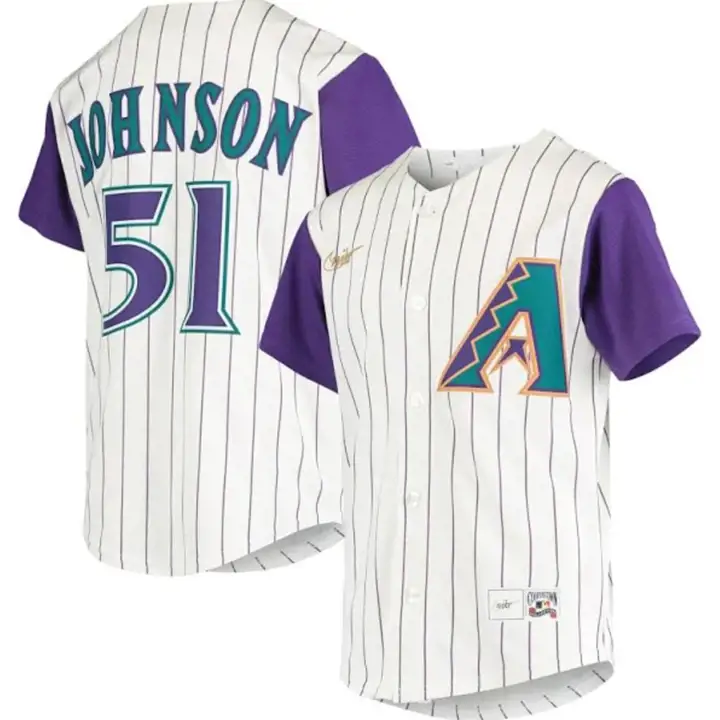 Maillot de joueur Randy Johnson IVO Coop MLB pour jeune DBacks