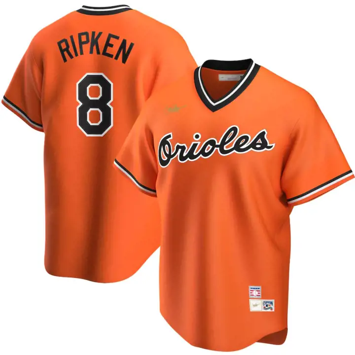 Maillot de joueur des Orioles MLB Youth Coop Cal Ripken Jr. ORG