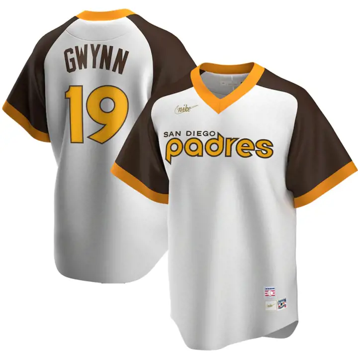 Maillot de joueur PADRES MLB Youth Coop Tony Gwynn blanc