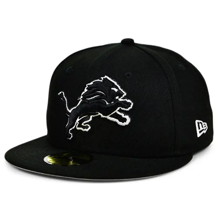 Casquette ajustée 59FIFTY NFL Basic Fashion Detroit Lions noire