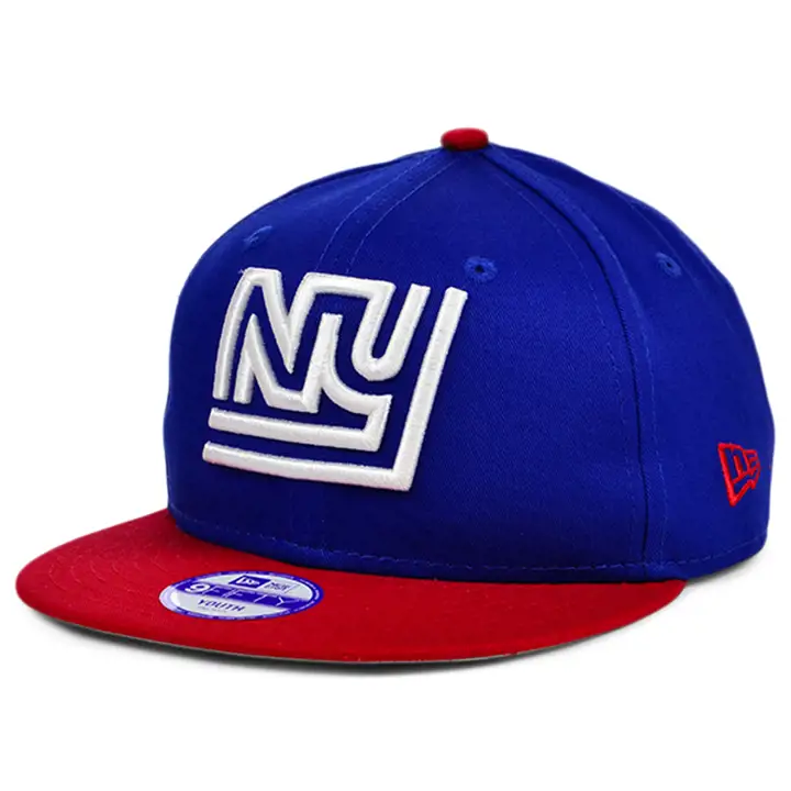 New York Giants Baycik Kids NFL Casquette ajustée 9Fifty rbl/rouge