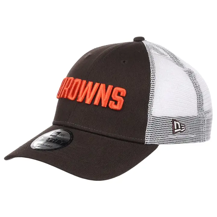 Casquette trucker 9forty Cleveland Browns NFL marron/blanc