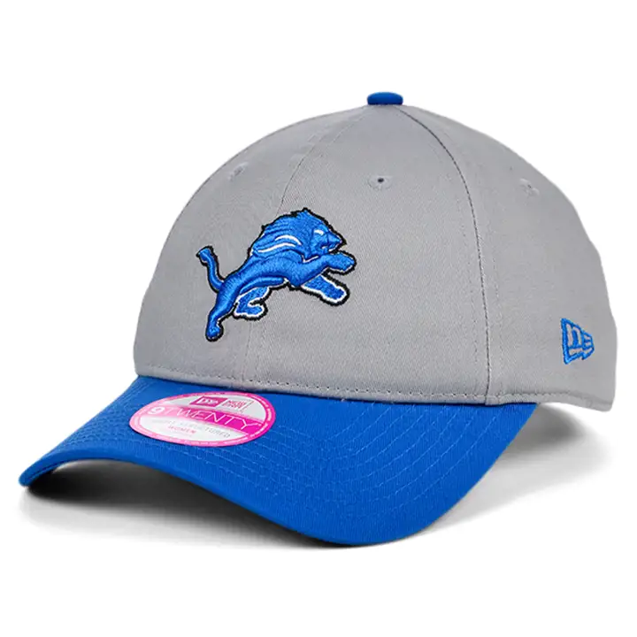 Detroit Lions NFL Femme Casquette Sideline 940 gris/bleu