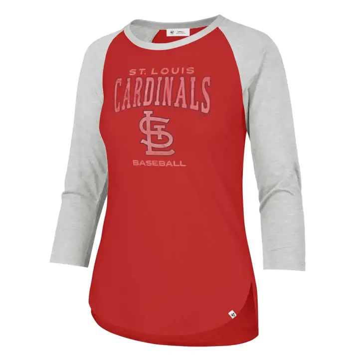 ST. LOUIS CARDINALS MLB T-shirt Raglan Femme Frankie 22 ROUGE
