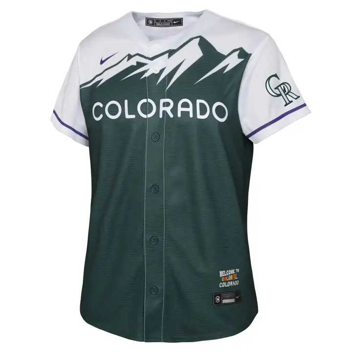 Maillot de joueur Rockies MLB Youth City Connect Charlie Blackmon