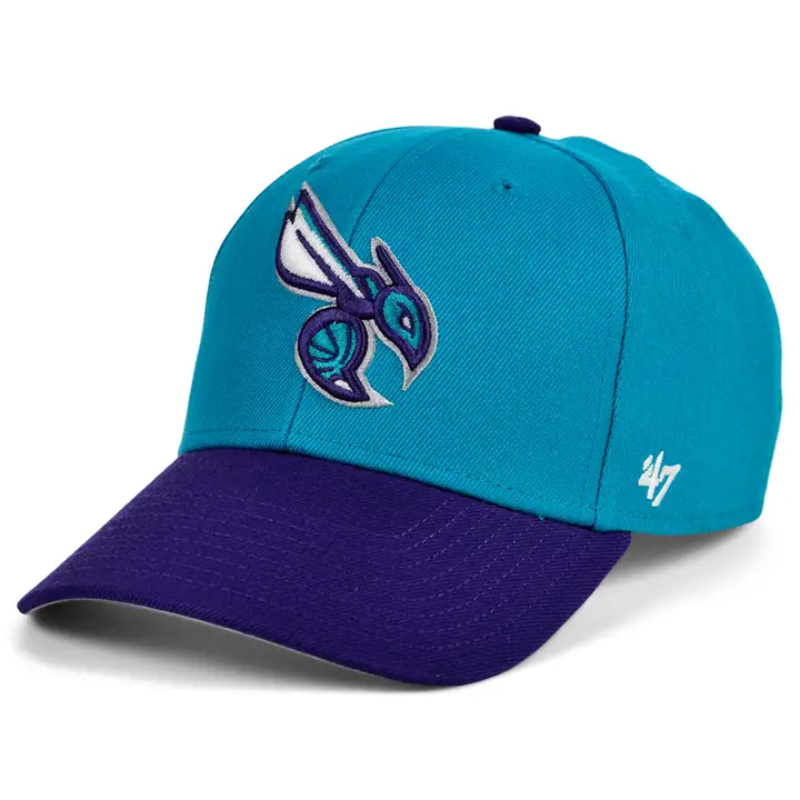 CHARLOTTE HORNETS NBA '47 TC 2Tone SP MVP TEAL/PUR