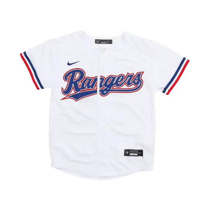 TX RANGERS MLB Youth Official Player Jersey Adolis Garcia bl