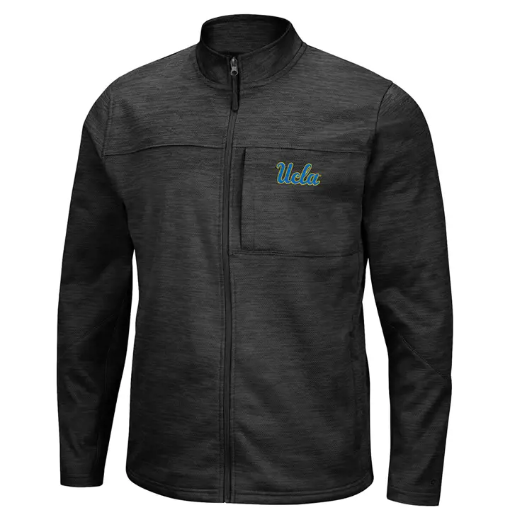 Veste Entièrement Zippée UCLA Bruins NCAA en Polyester 20 Noire