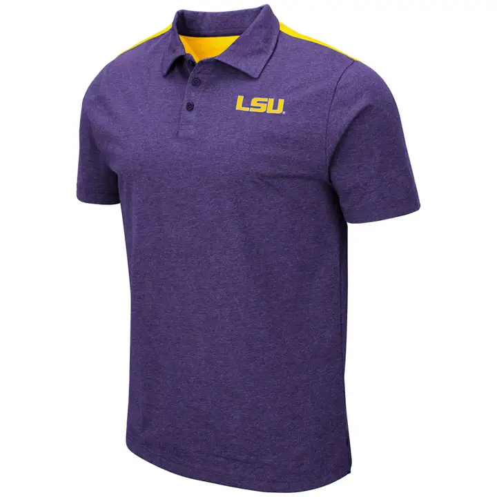 Polo L.S.U. NCAA Colorblock VIO