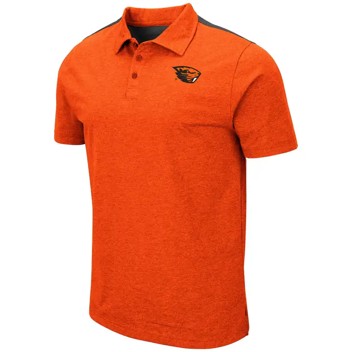 Polo Colorblock NCAA Oregon State Beavers Noir