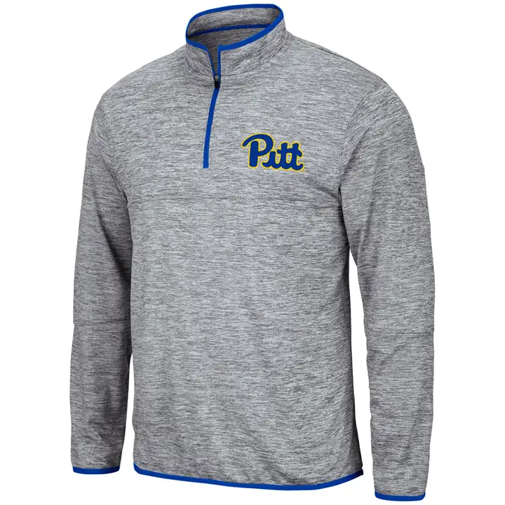 Pittsburgh Panthers NCAA Vista 1/4 Zip GRY/RBL