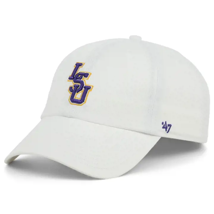 L.S.U. 47 Clean Up logo principal blc
