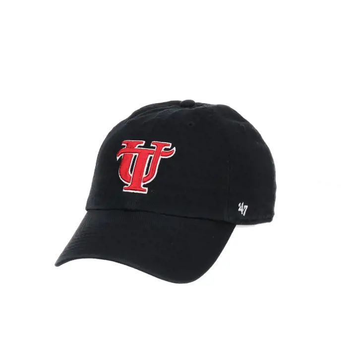 Université de Tampa 47 Logo Principal Nettoyage noir