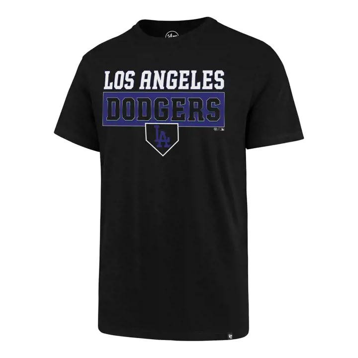 T-shirt MLB Los Angeles Dodgers Silver Lining BLK