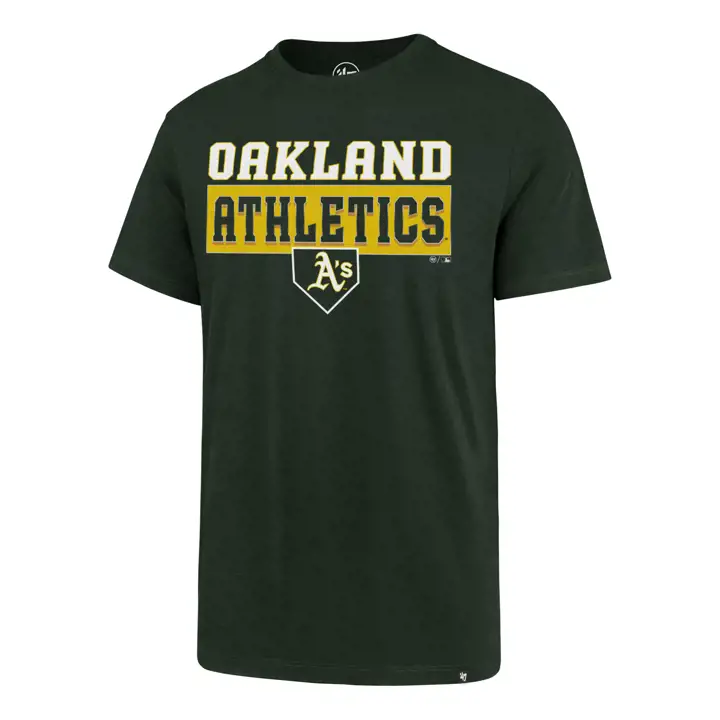 T-shirt Oakland Athletics MLB Silver Lining vert