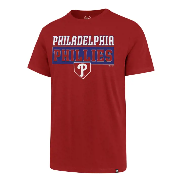 T-shirt Philadelphia Phillies MLB Silver Lining ROUGE