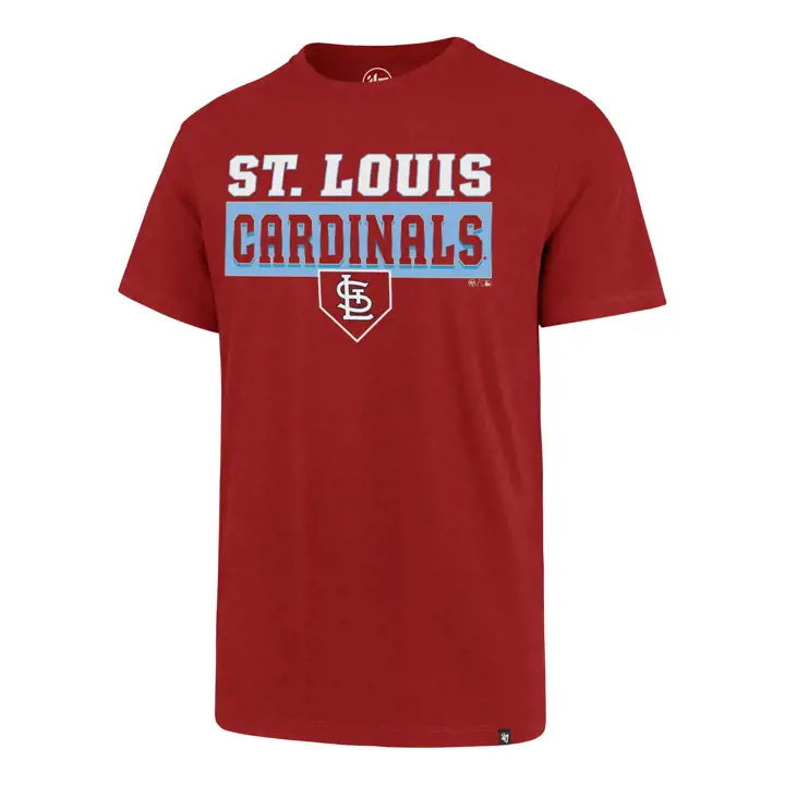 T-shirt St. Louis Cardinals MLB Silver Lining ROUGE