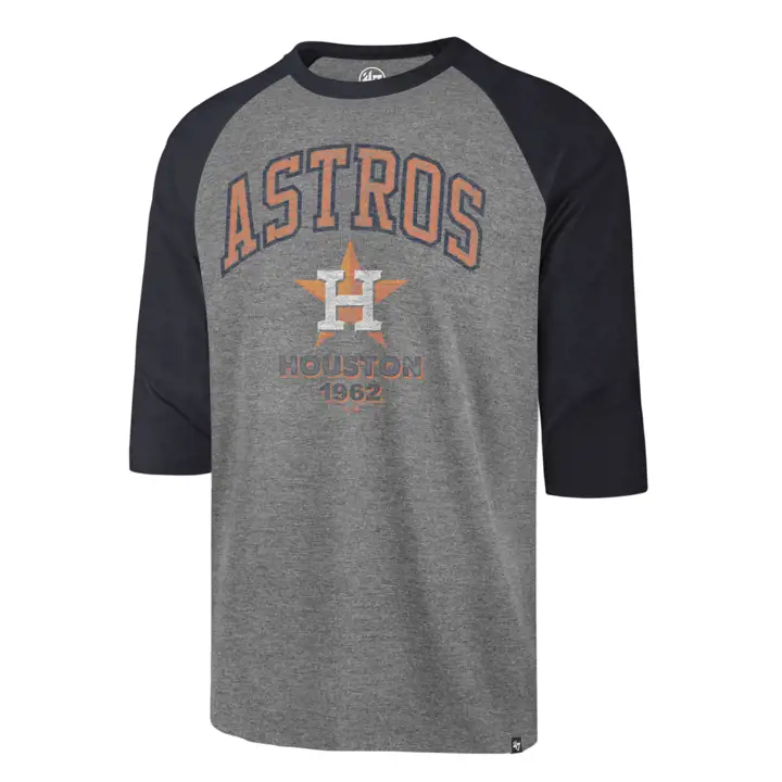 T-shirt Raglan Houston Astros MLB Gris