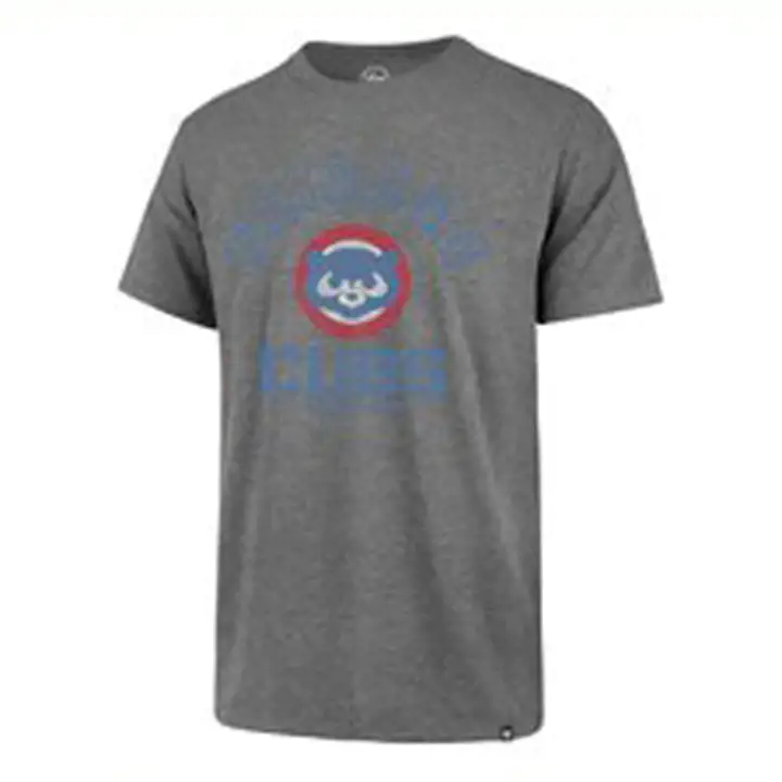 T-shirt Chicago Cubs MLB Retrograde Franklin GRIS