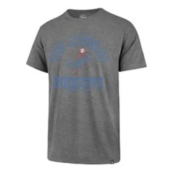 T-shirt Franklin rétro MLB des Dodgers de Los Angeles GRIS