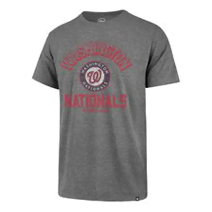 T-shirt Washington Nationals MLB Rétrograde Franklin GRIS