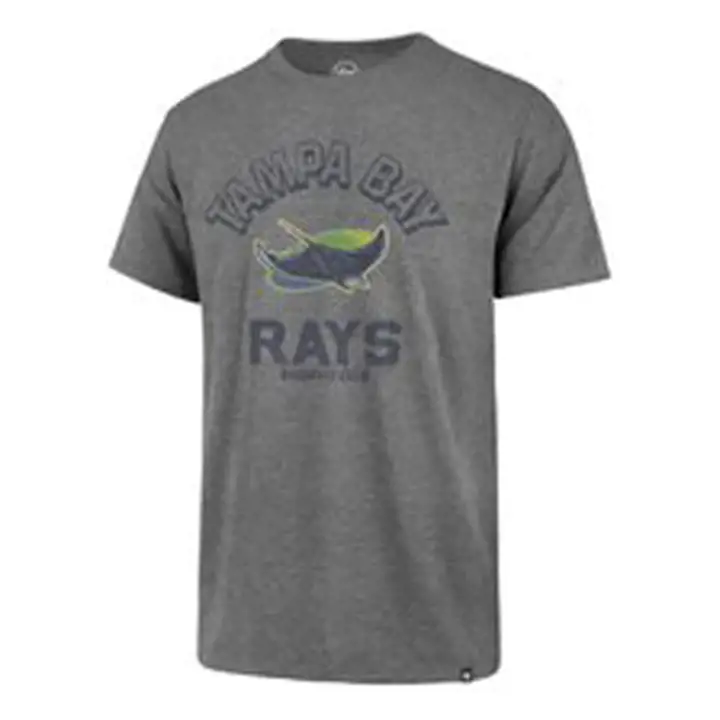 T-shirt Rétro MLB Franklin Tampa Bay Rays GRIS