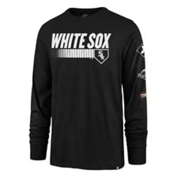 T-shirt ML Triple Hitter MLB des White Sox de Chicago NOIR