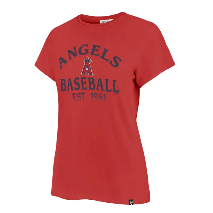 LOS ANGELES ANGELS MLB T-shirt femme Frankie 22 rouge