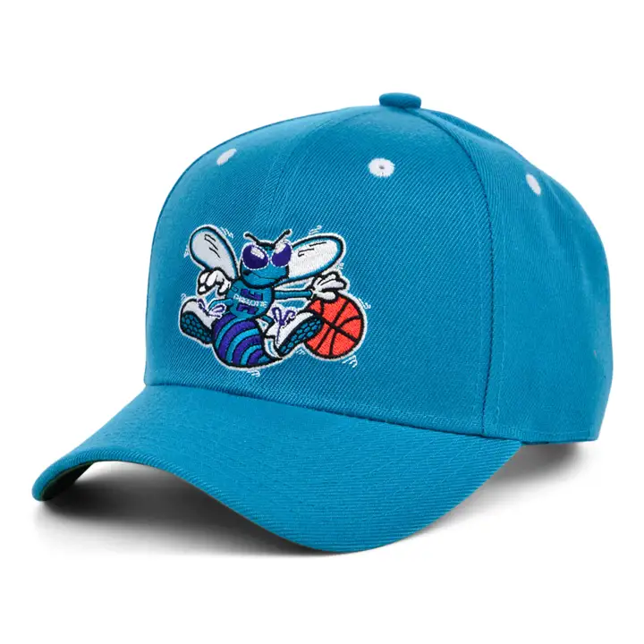 Charlotte Hornets NBA YTH Retro Solid Precurve sarcelle/sarcelle