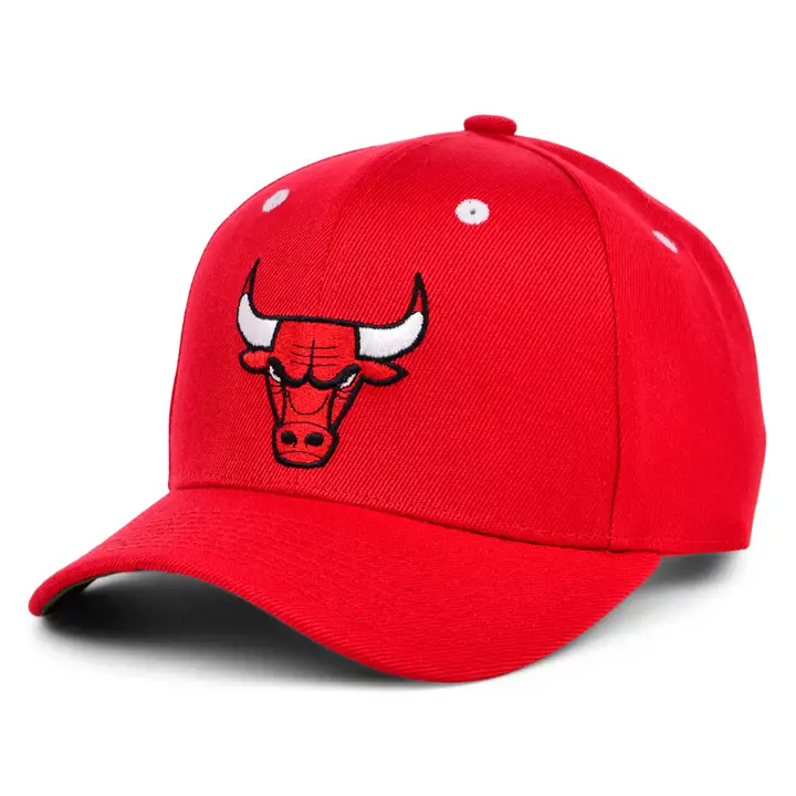 Chicago Bulls NBA ENFANT Rétro Uni Casquette incurvée rouge/rouge