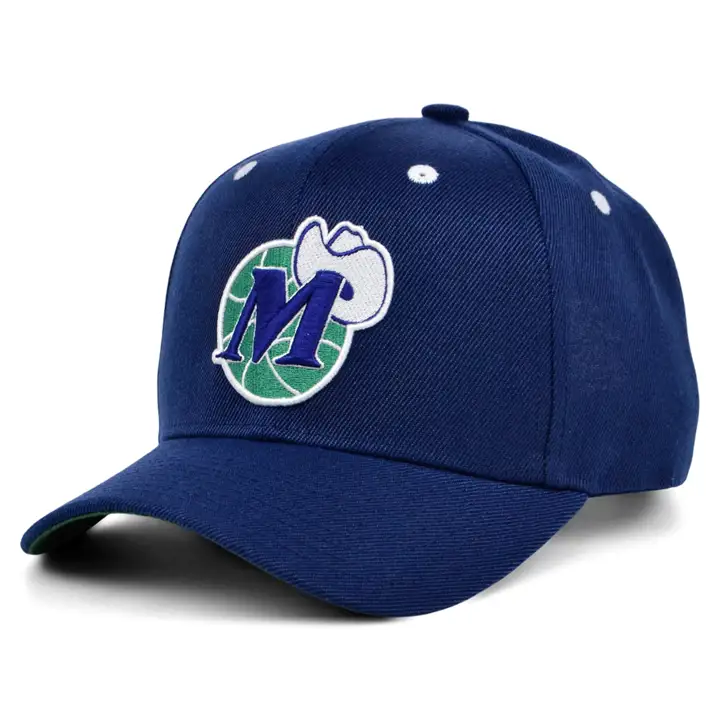 Dallas Mavericks NBA YTH Rétro Uni Pré-courbé bleu/bleu