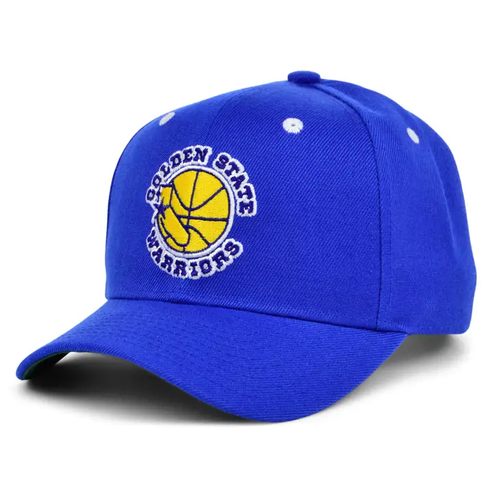 Golden State Warriors NBA YTH Retro Solid Precurve bleu/bleu