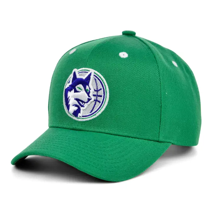Minnesota Timberwolves NBA Jeunesse Rétro Uni Pré-courbé vert/vert