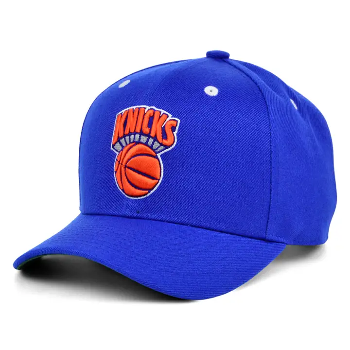 New York Knicks NBA ENF Retro Uni Pré-courbé bleu/bleu
