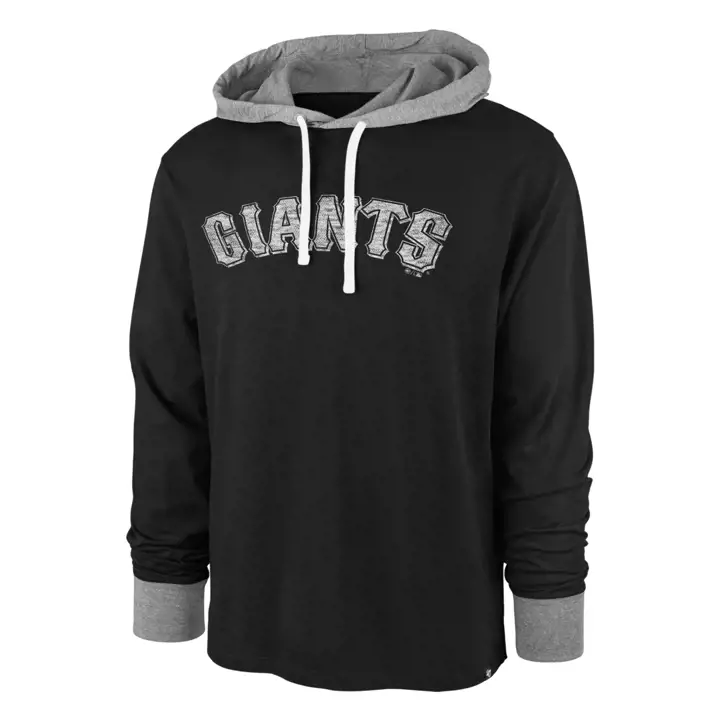 Haut à Capuche Manches Longues MLB Domino Giants de San Francisco Noir